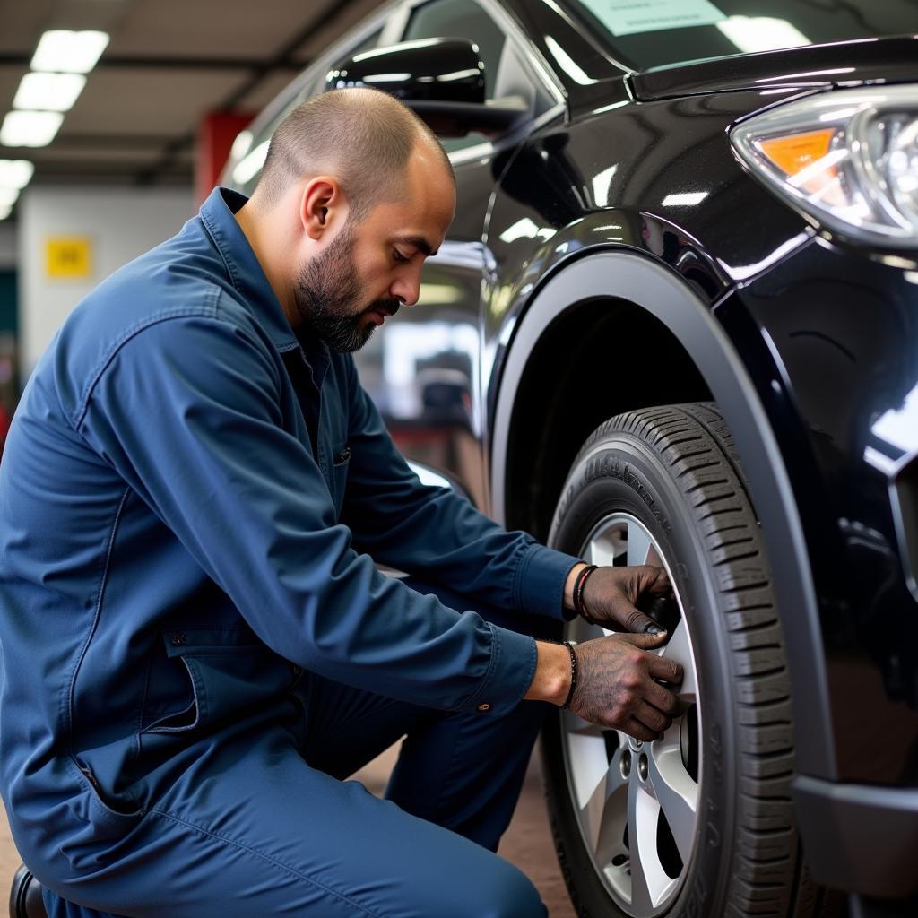 Cooper Auto Service Maintenance in Action