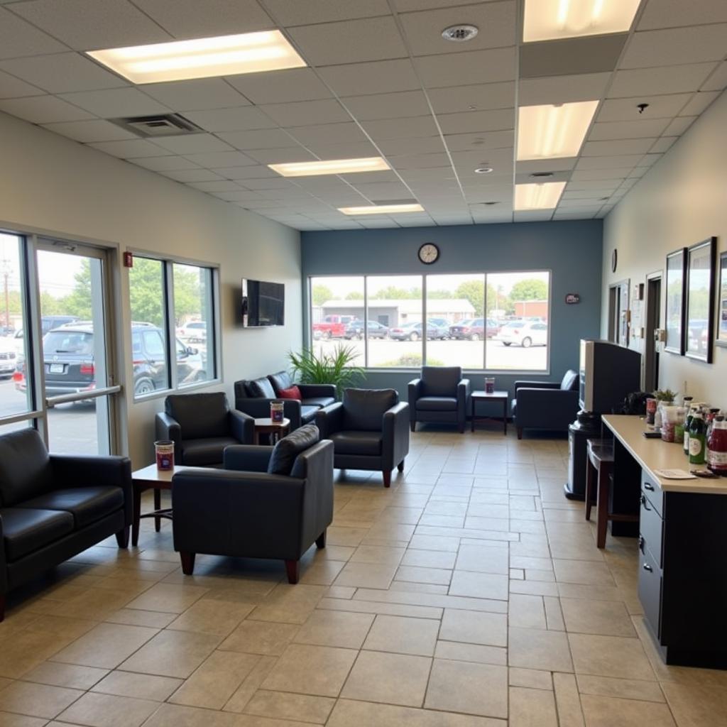 Comfortable Waiting Area at Courtesy Auto Service and Tire of Tacoma