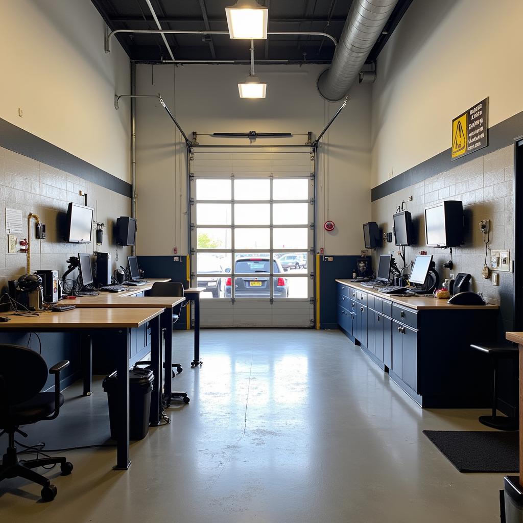 Inside a Clean and Organized Covington Auto Repair Shop