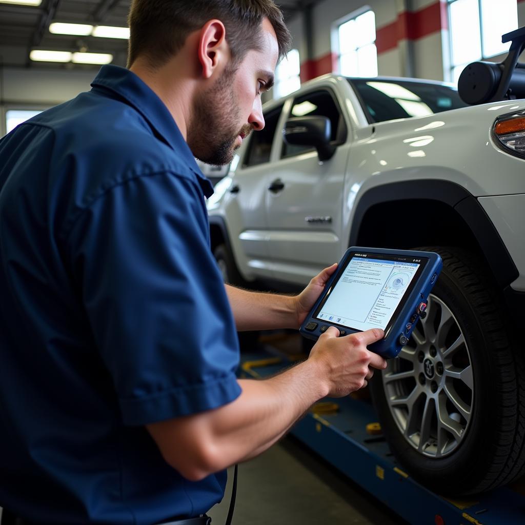 Cox Tire & Auto Service Diagnostic Equipment