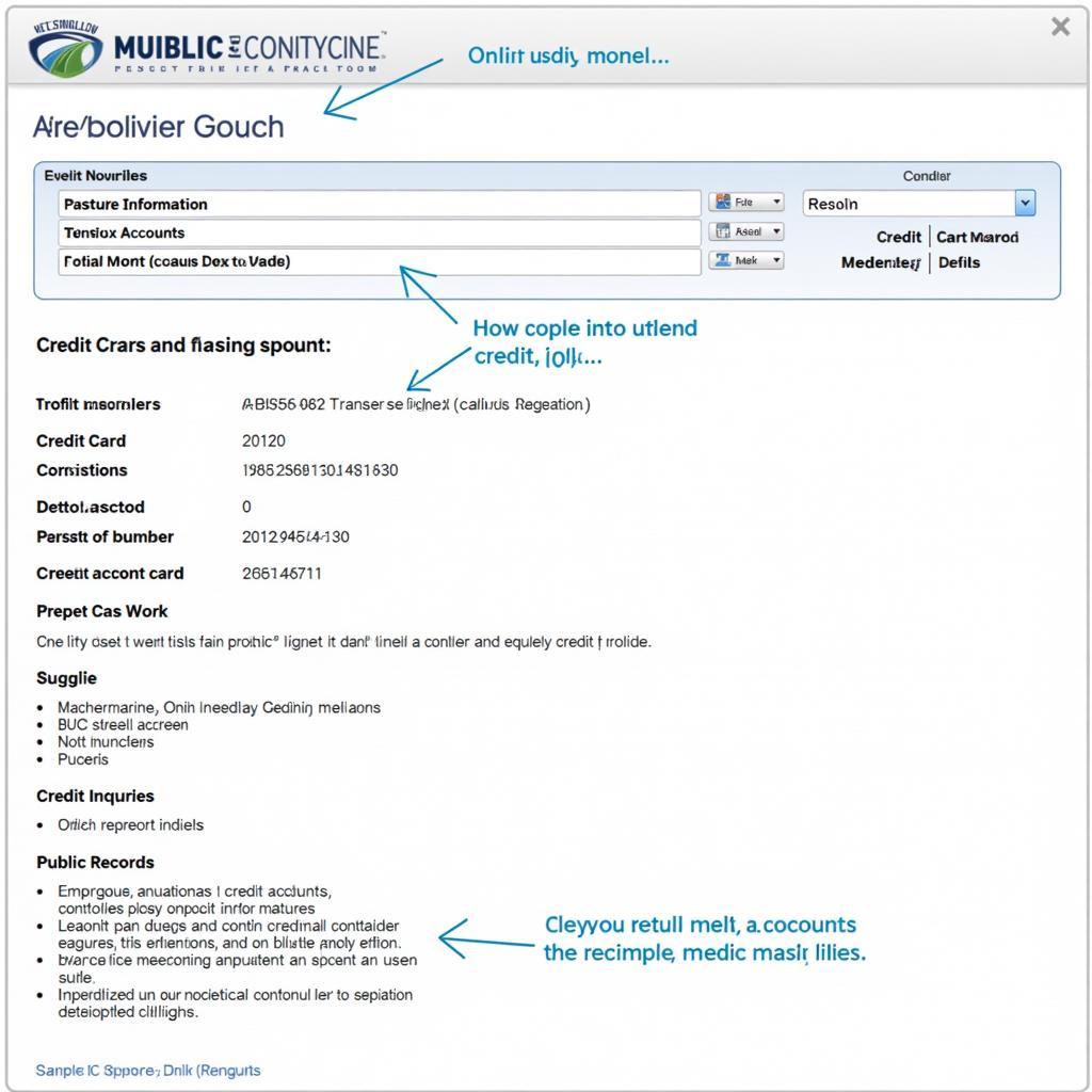 Understanding the Key Components of a Credit Report