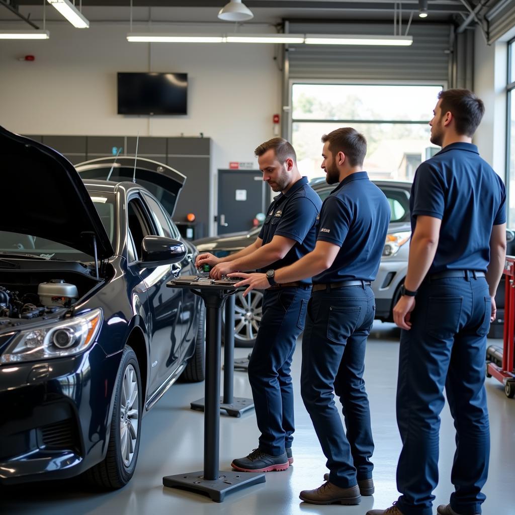 Certified Mechanics at Crescent Heights Auto Service