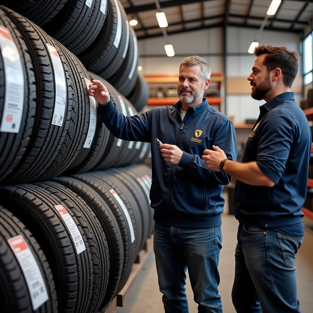 Tire Selection at Crowley Tire and Auto Service