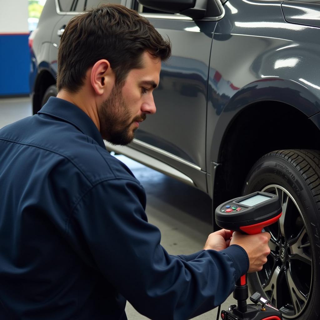 Crowley Tire & Auto Service Technician at Work