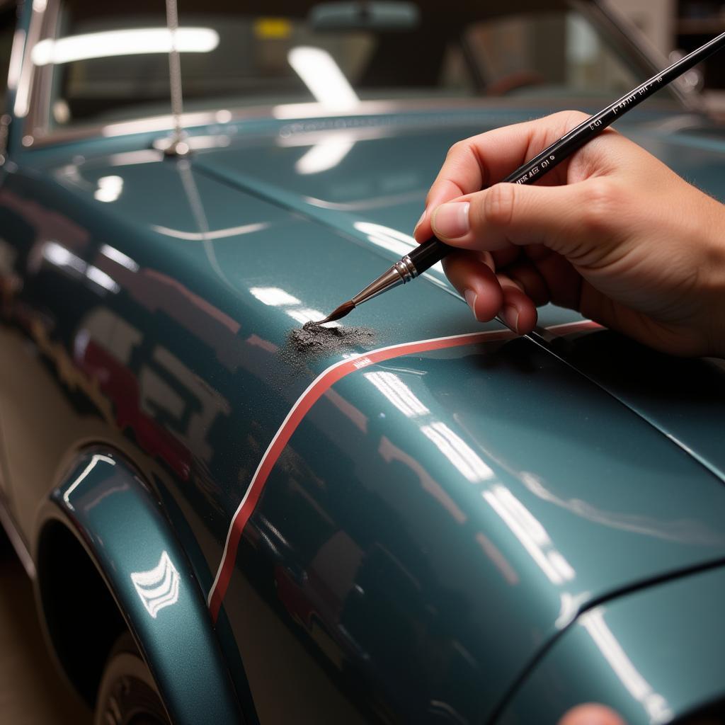 Custom auto pinstriping in Easley SC