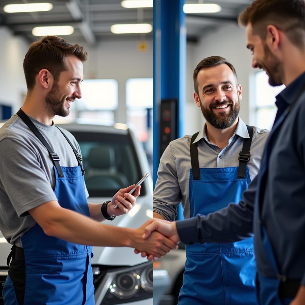 Choosing an Auto Service Based on Reviews