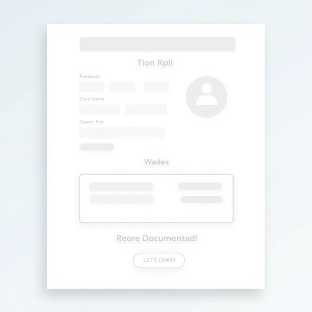 Example of a Customer Service Request Form