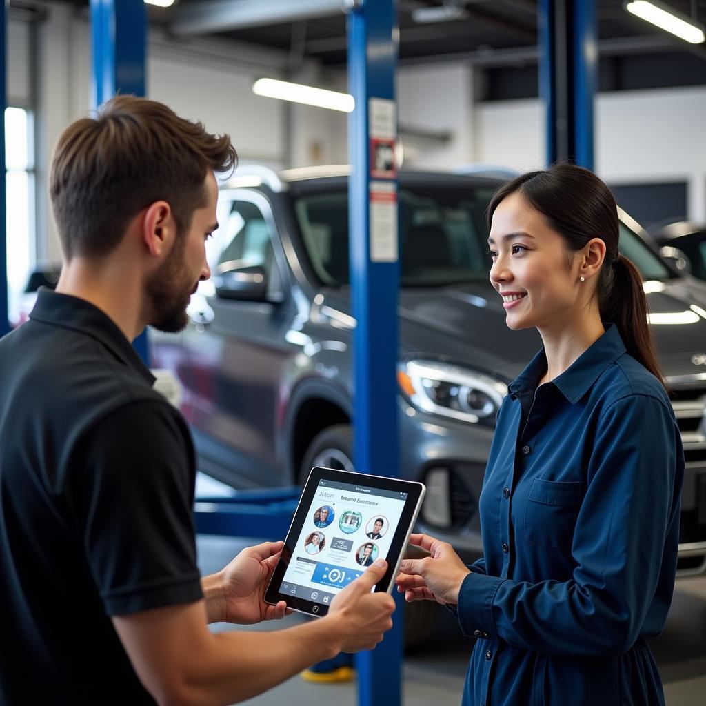 Integrating Technology for Enhanced Customer Service in Auto Repair Shops