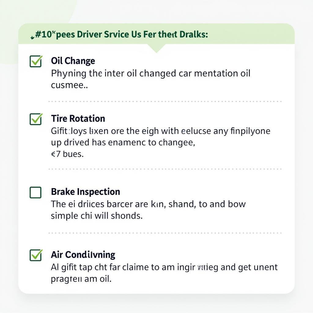 Car Maintenance Checklist for Cypress Drivers