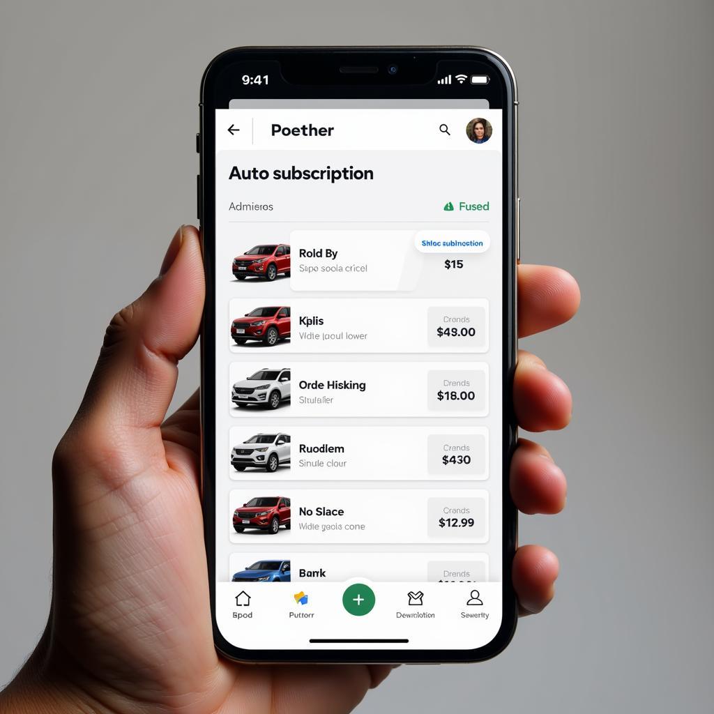 Dallas Auto Subscription App