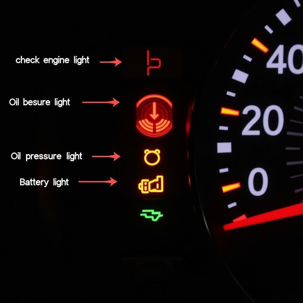 Car Dashboard Warning Lights in Villeneuve d'Ascq