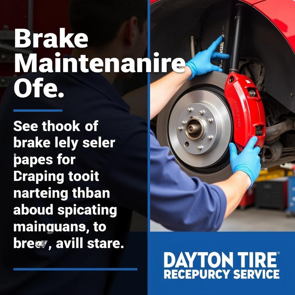 Dayton Tire & Auto Service Center Brake Repair