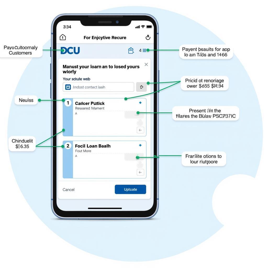 DCU Auto Loan Customer Service Mobile App