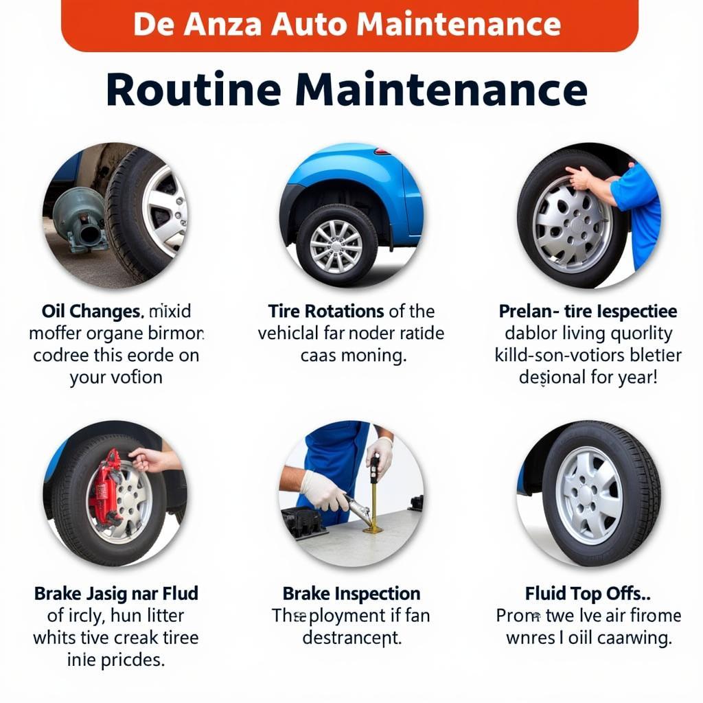 De Anza Auto Service Routine Maintenance Tasks