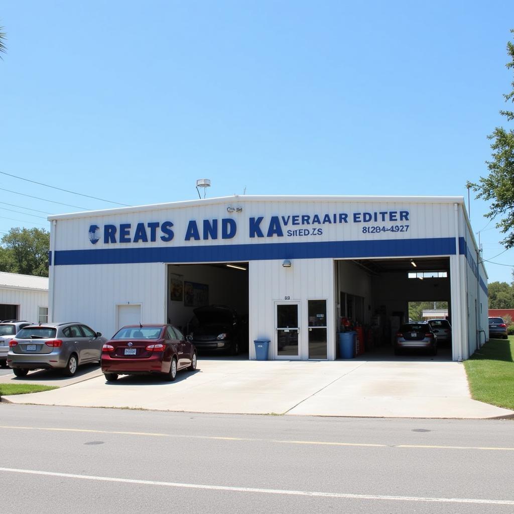 Destin FL Auto Repair Shop Exterior