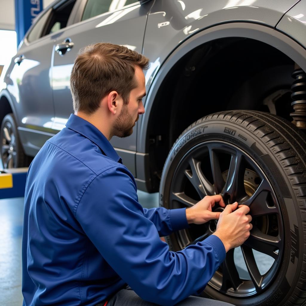 DeVoss Auto Service Performing Routine Maintenance