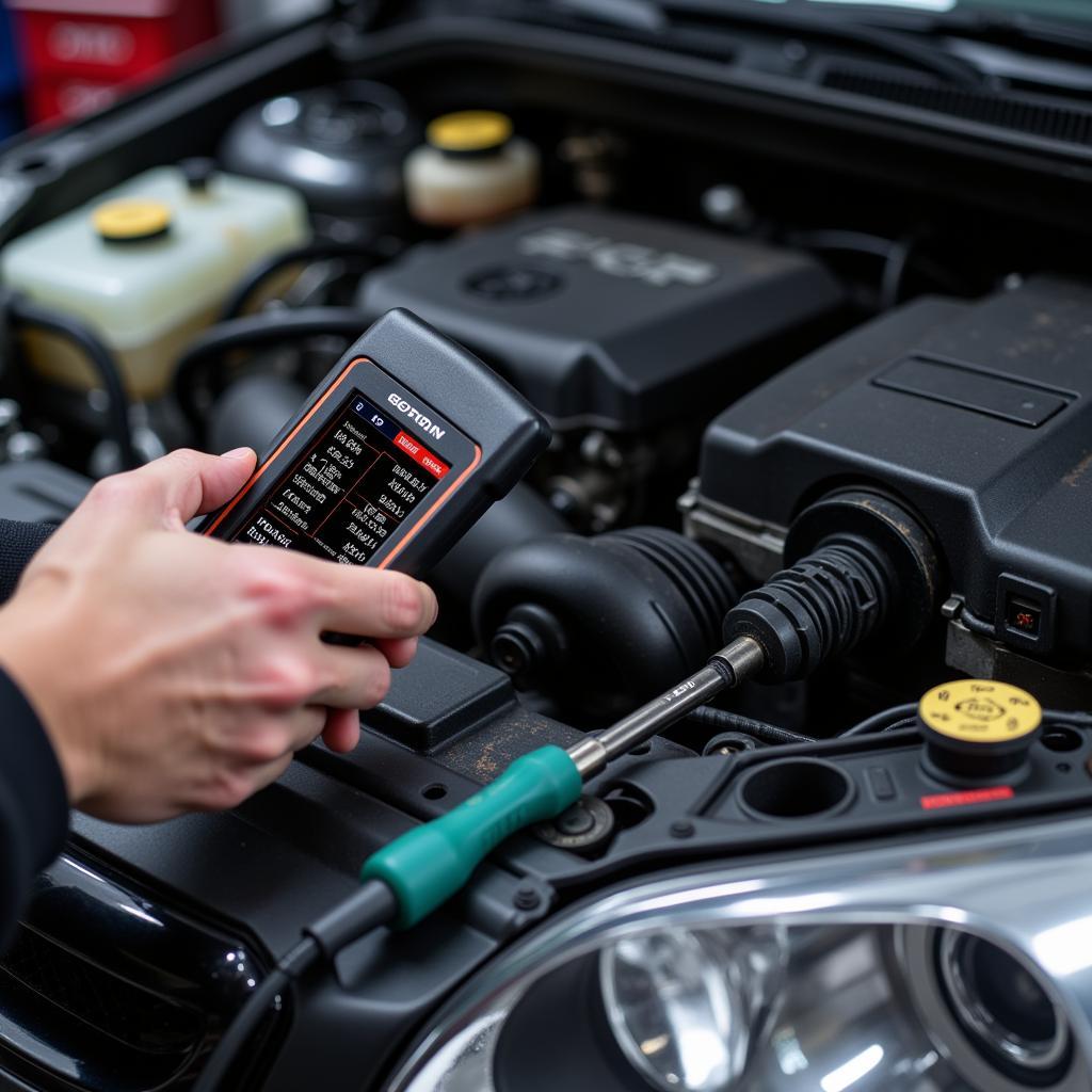 Diagnostic Engine Inspection using OBD Scanner