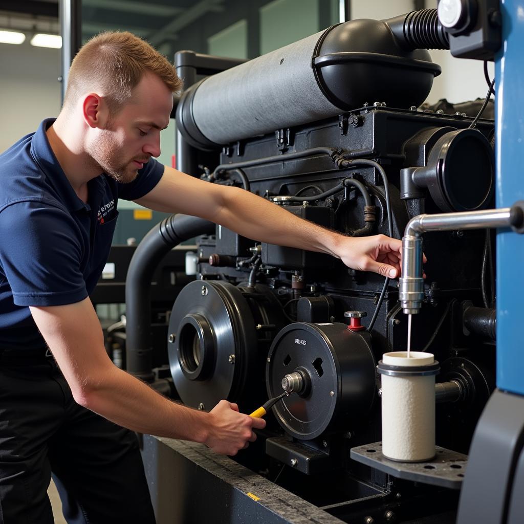 Routine Diesel Engine Maintenance