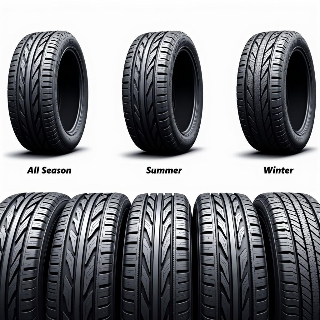 Various Types of Car Tires