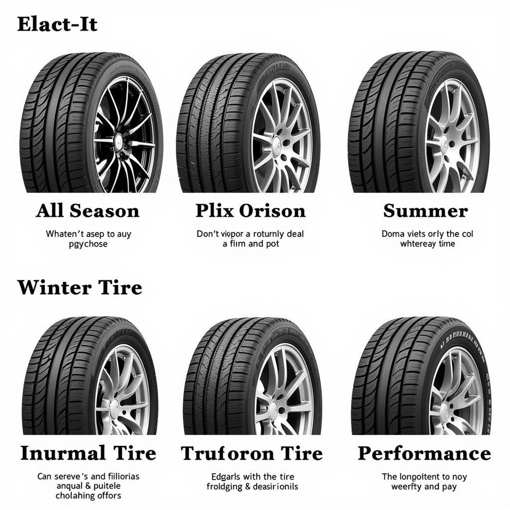 Different Tire Types for Various Driving Conditions