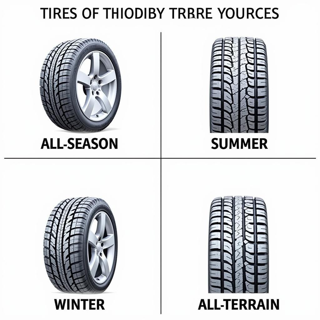 Different Types of Tires for Various Weather Conditions