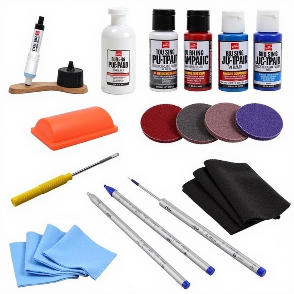 DIY Auto Paint Scratch Repair Kit