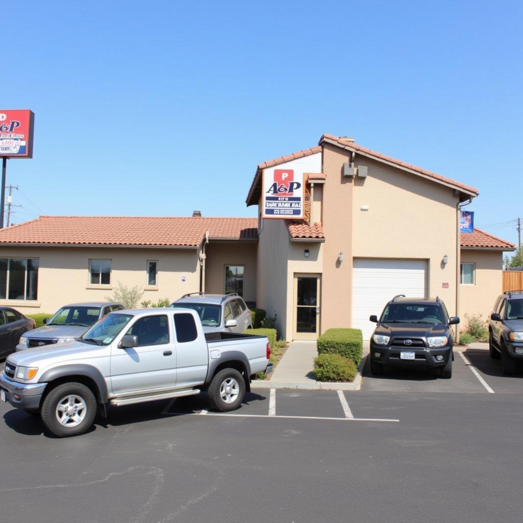 D&P Auto Sales and Service Building Exterior