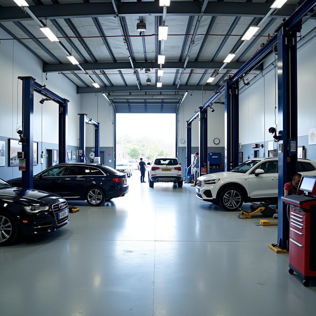 Dublin Auto Service Garage Interior