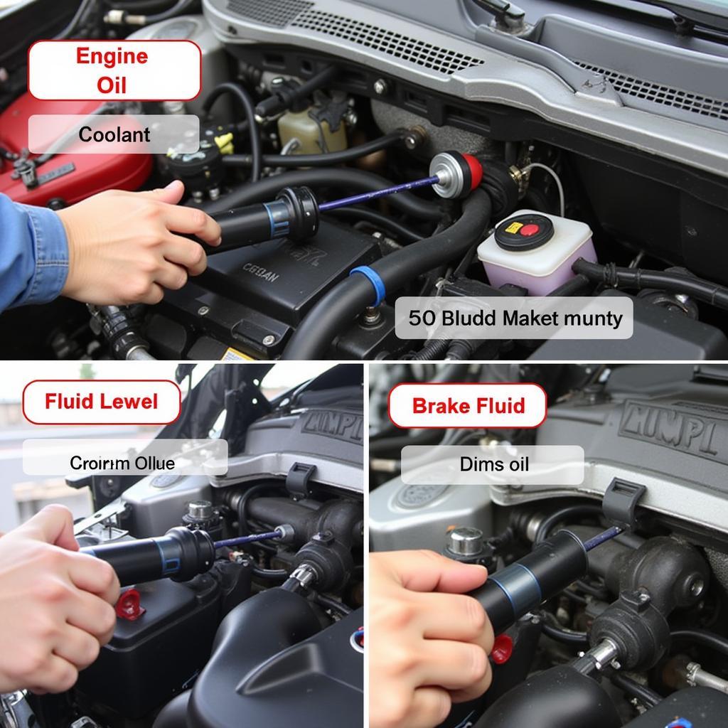 Checking Car Fluid Levels Before Easter Trip