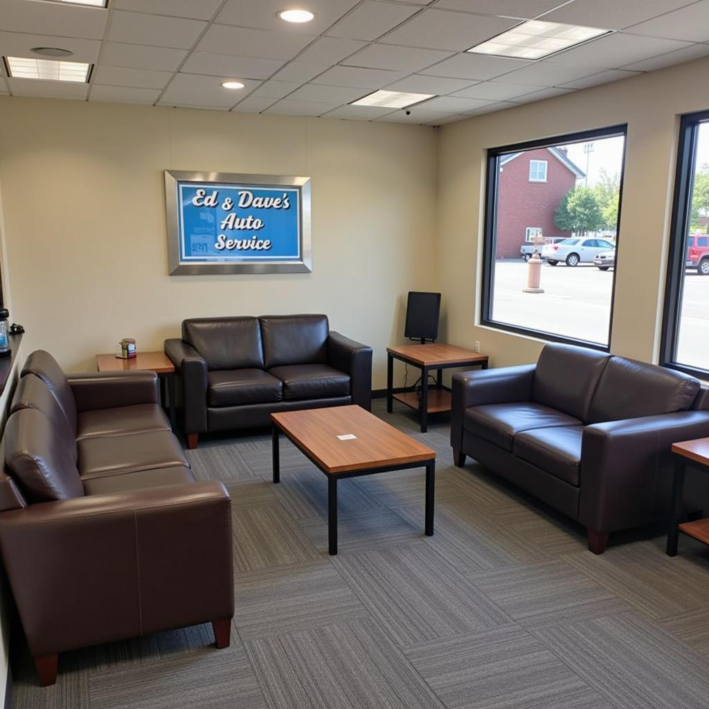 Comfortable Customer Waiting Area