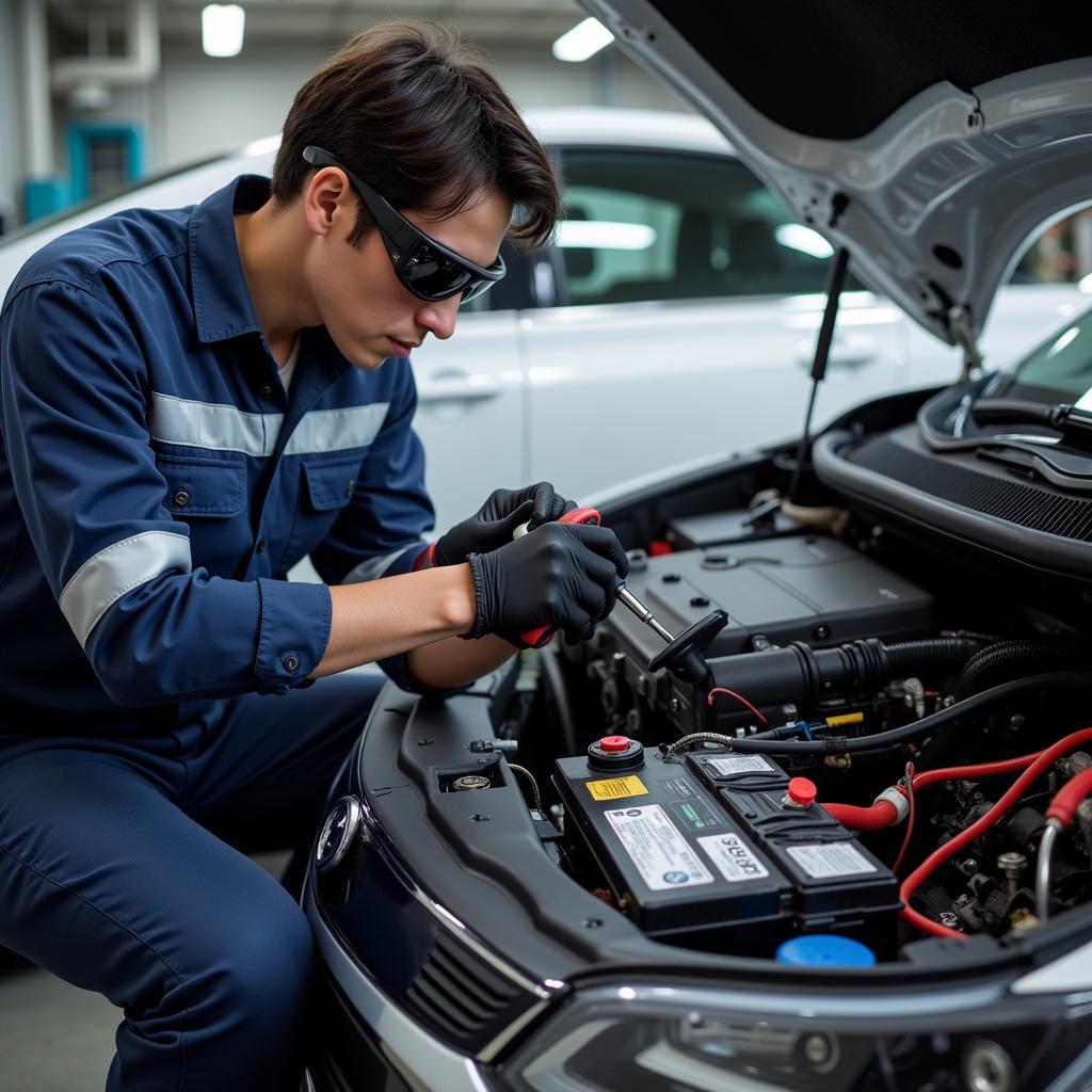 Electric Vehicle Service and Maintenance