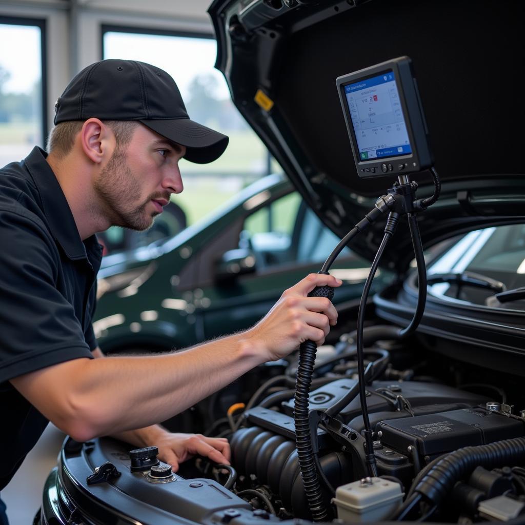 Modern Diagnostic Equipment at Elie's Auto Service