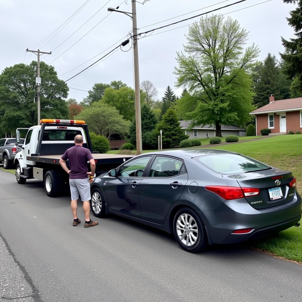 Emergency Roadside Assistance on a Sunday