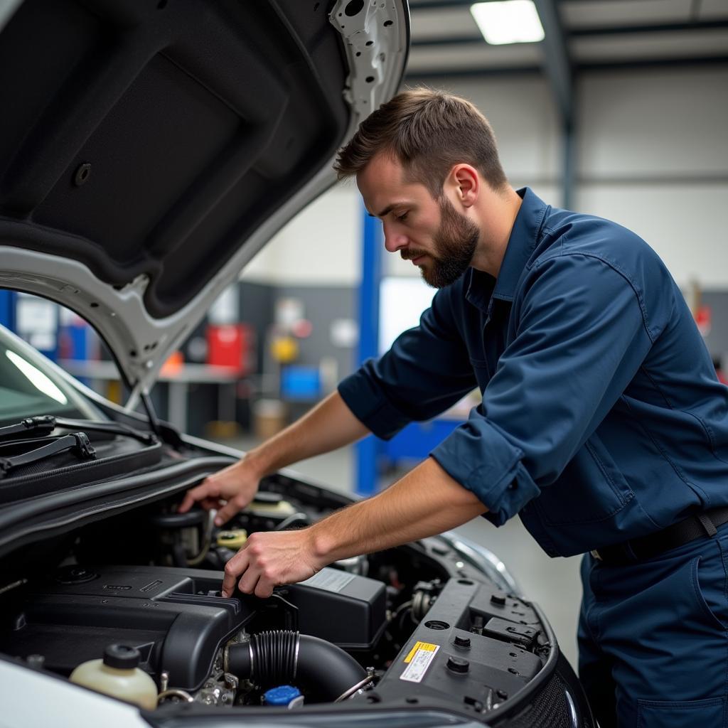 Empire Auto Sales & Service Jacksonville FL: Mechanic Working