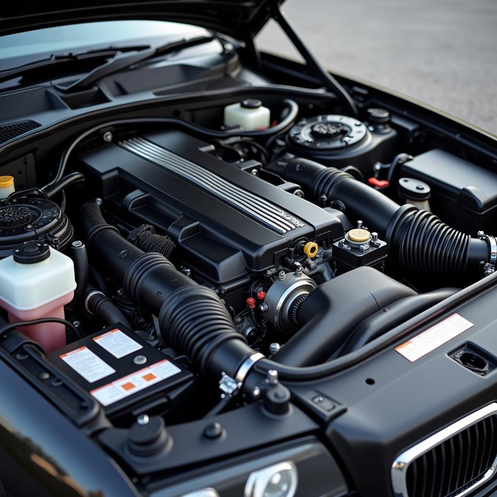 European Car Engine Bay