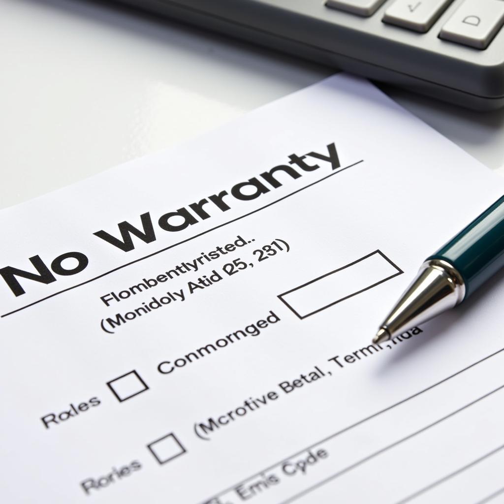 Reading the Warranty Information for Auto Parts in Exeter