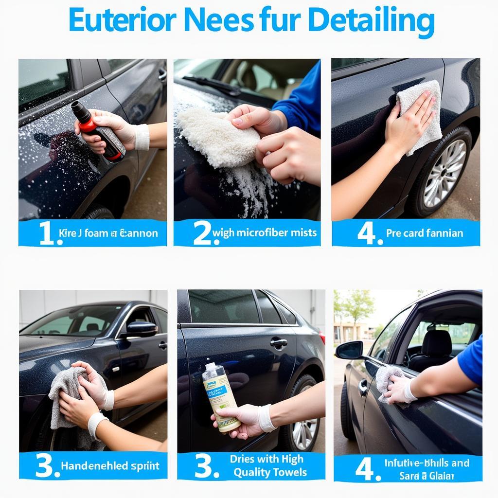 Exterior Auto Detailing Checklist