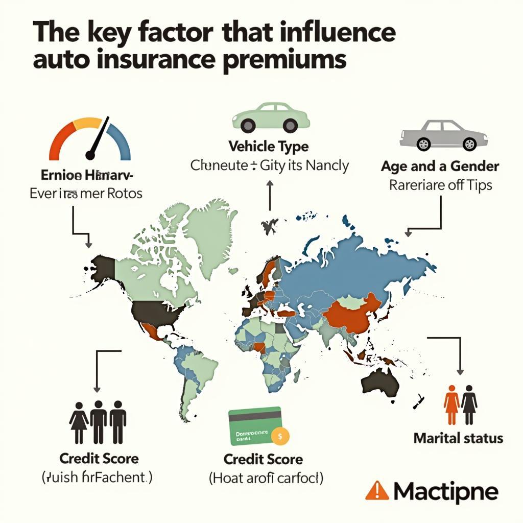 Factors Affecting Auto & General Insurance Premiums