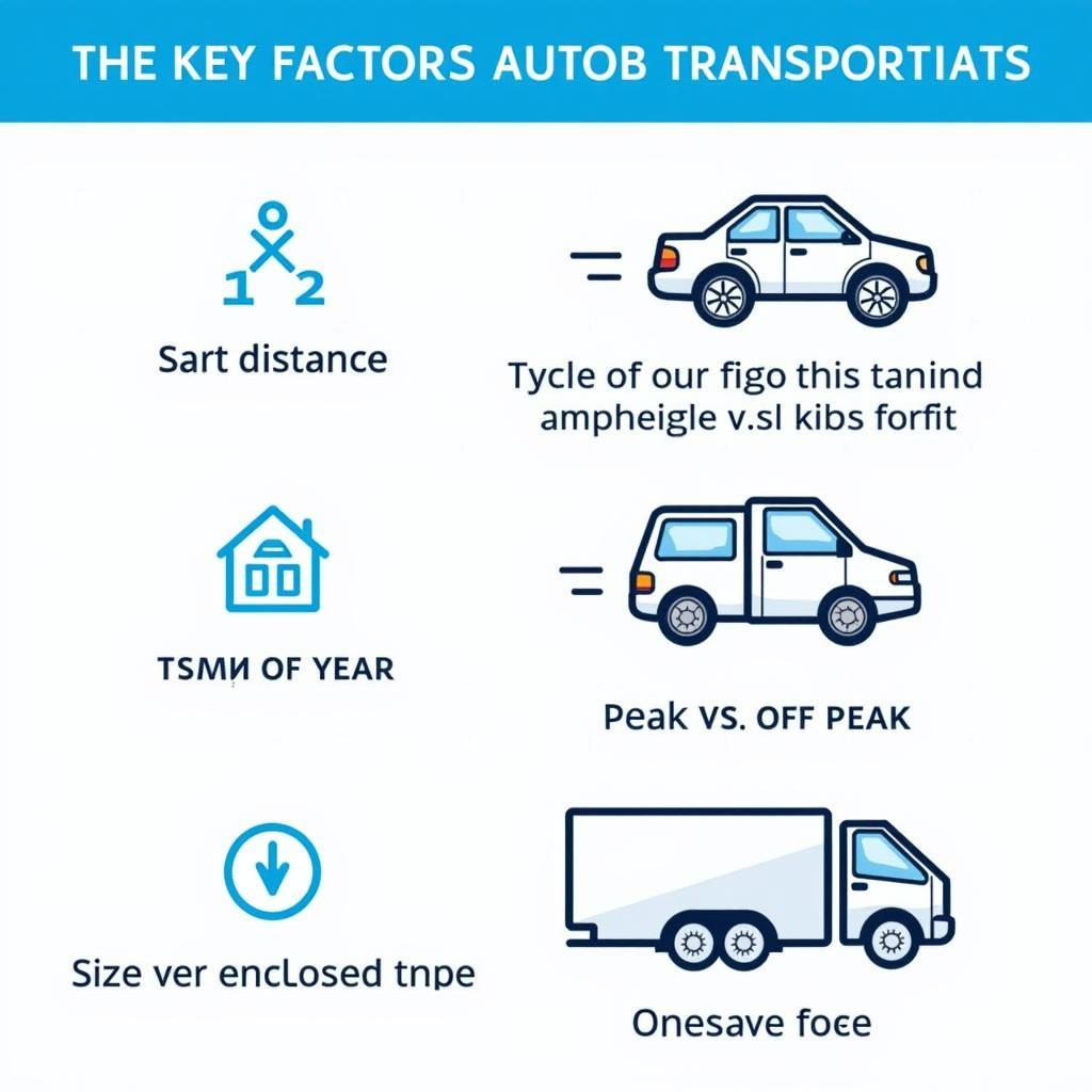 Factors Affecting Auto Transport Costs