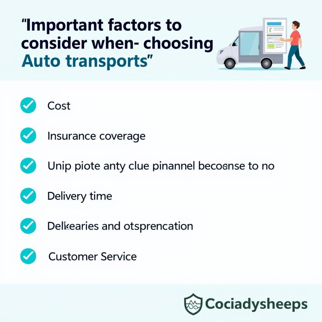 Key Factors to Consider When Choosing Auto Transport