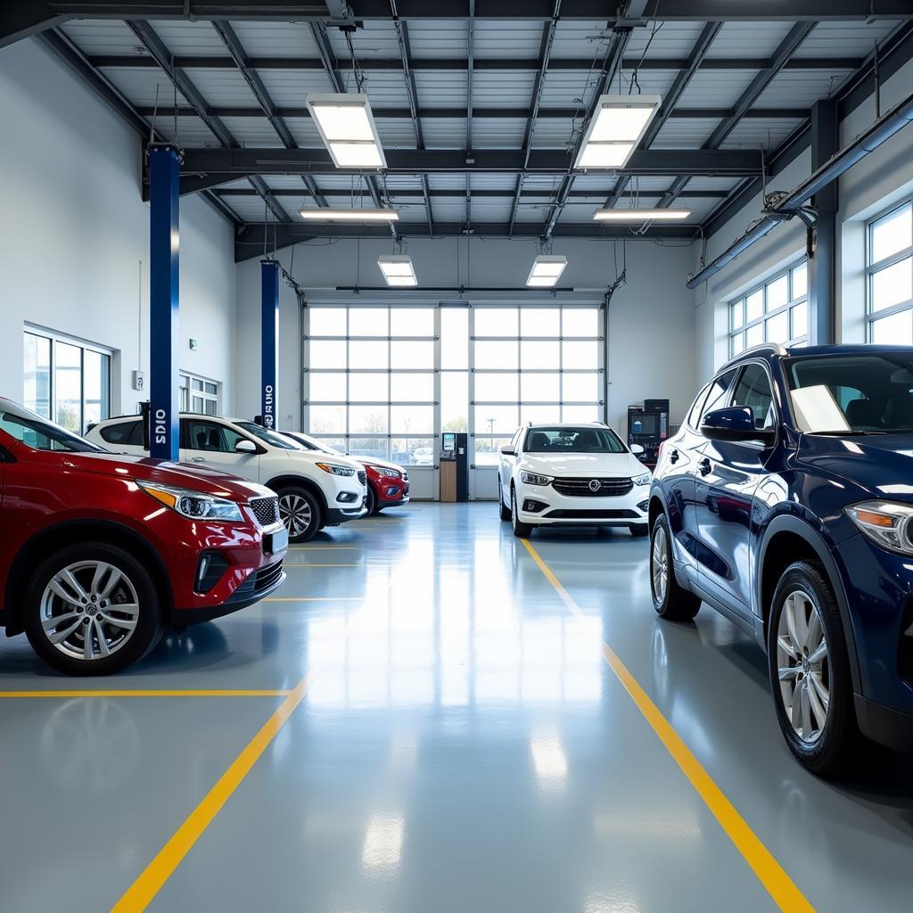 Modern Auto Service Shop in Fairfax VA