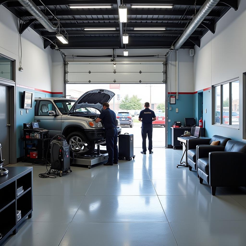 Modern and Efficient Auto Service Center