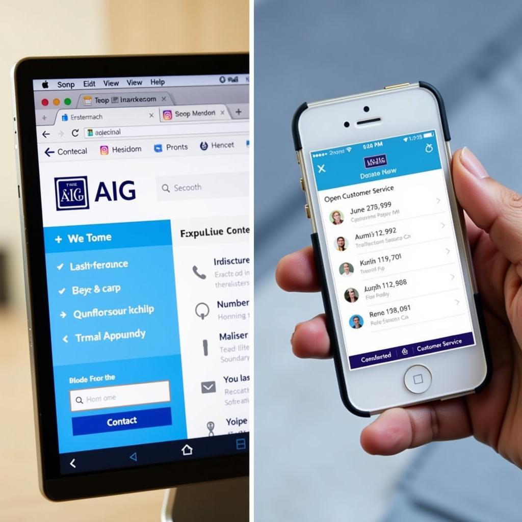 Finding AIG Auto Insurance Contact Information