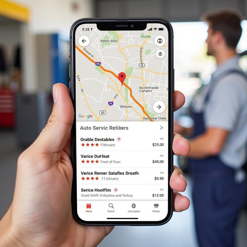 Finding the Best Auto Service with a Mobile App