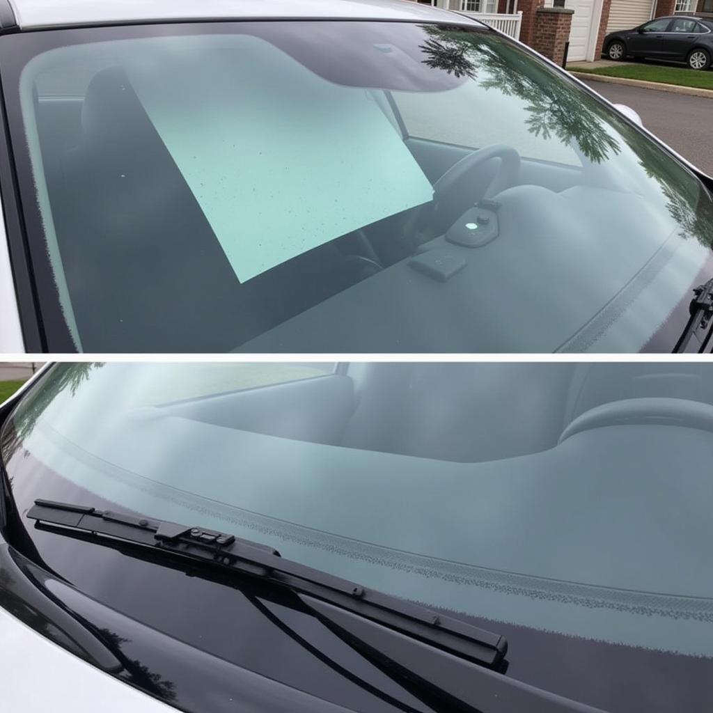 Finished Windshield Repair