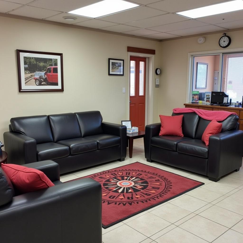 Flynn's Tire & Auto Service Waiting Area in Cuyahoga Falls