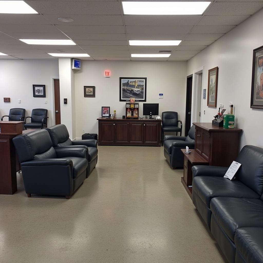 Comfortable Customer Waiting Area at Frank & Bob's Auto Service