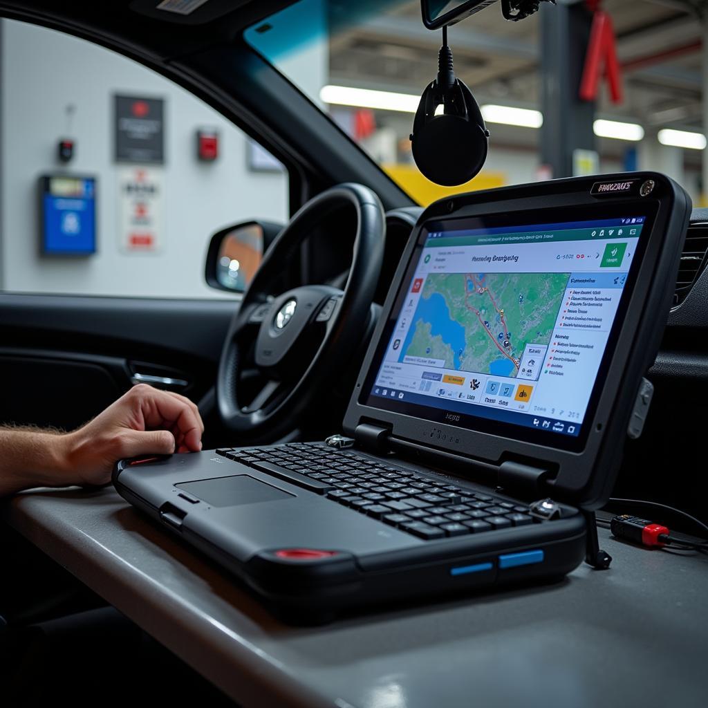 Modern Diagnostic Equipment at Frank & Bob's Auto Service