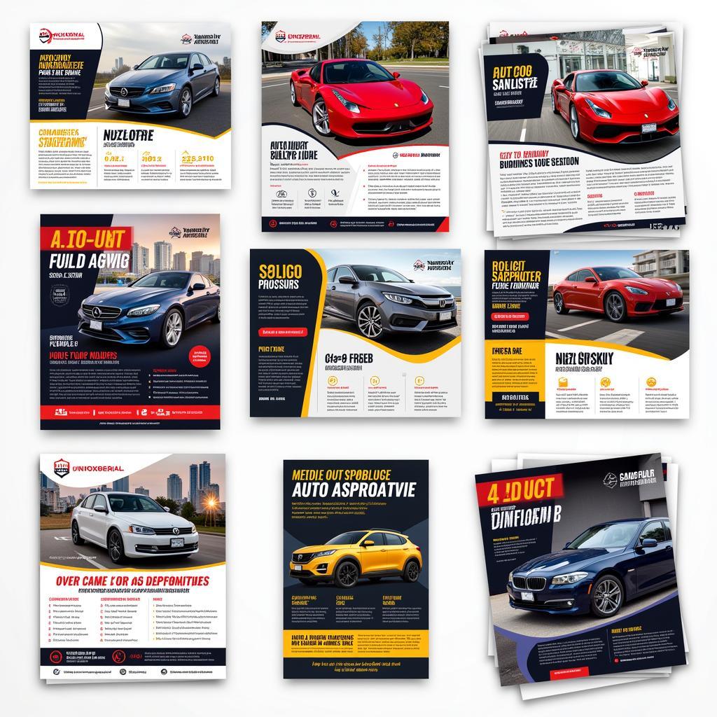 Free Auto Service Flyer Templates Design