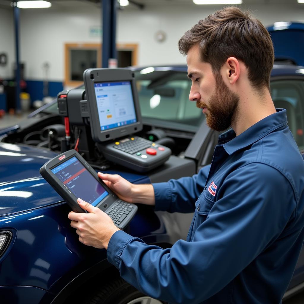 Freedom Tire and Auto Service Center Technician at Work